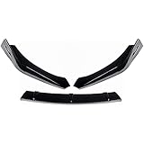 CWGHH 3Pcs Auto Stoßstange Frontspoiler Lippensplitter, Unterer Teil Abnehmbar Diffusor Körper Kit Schutzhülle,Geeignet Für Tt Rs 2004-2019 Car Front Spoiler Decoration Zubehö