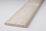 Klenk Holz 2466 Fichte/Tanne 18x100x2.000mm Glattkantbrett gehobelt, 4 Stück