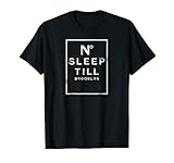 Designer No Sleep Til Brooklyn Herren Damen Jugendliche T-Shirt T-S