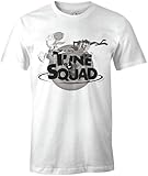 Looney Tunes Herren MESPJ2MTS018 T-Shirt, weiß, L