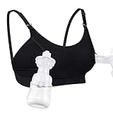 momcozy Hands Free Still BH, Pump-BH zum Stillen, verstellbare Milchpumpen und Still-BH, Weich- und Elastizitätsstoff, geeignet für Milchpumpen von Lansinoh, Philips Avent, Spectra mit Stilleinlag