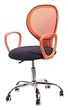 GAOLILI Bürostuhl mit Armlehne Büro Mesh Chair Lift Swivel Stuhl Atmungsaktive Computerstuhl Rückenlehne Arbeitsstuhl Spielstuhl Schreibtischstuhl S