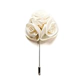 Ansteckblume / Herren Brosche / Hochzeitsbrosche / Lapel Pin / Anstecknadel / Blumenbrosche / Boutonniere / Reversblume / Kragenblume / Brosche / Hochzeit / Jackett / Gentleman (1)