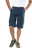 JP 1880 Herren große Größen Übergrößen Menswear L-8XL bis 70, Cargo-Bermuda, Shorts, Kurze Hose, 6 Taschen, Nachtblau 64 717028 79-64