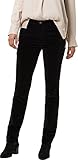 BRAX Damen Style Carola Samt Five Pocket Hose, Schwarz, 34