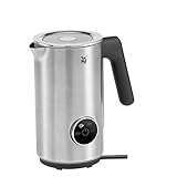 WMF Lumero Design-Milchaufschäumer elektrisch, Frappe Mixer, 100-250 ml, Touch-Display, LED-Licht, 500 Watt, für Milchschaum heiß und kalt, heiße Milch, Milcherwärmer,