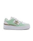 adidas Damen Forum Bold W Gymnastikschuh, FTWR White Frozen Green Matte Gold, 38 2/3 EU