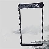 Schwerthalterung Wandhalter für Katana Schwerthalterung Schwerthalter Wandhalterung Samurai Schwertständer Display Katana Wakizashi Tanto Wandaufhänger Schwertständer-Six F