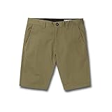 Volcom Herren Frickin Modern Stret Lssige Hose, Martini Olive, 33W / 34L