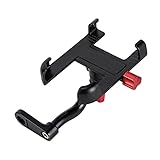 GCHH Telefonhalterung für Fahrrad, Aluminiumlegierung, Handyhalterung für Fahrrad, Motorrad, 360 ° drehbar, iPhone XS Max X 8 7 Plus Samsung S9 S8 S7 (Farbe: R