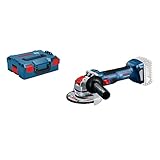 Bosch Professional GWX 18V-7 06019H9104 Akku-Winkelschleifer 115mm bürstenlos, ohne Akku, inkl. KOF