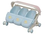 Sylvanian Families 5533 Drillings-Kinderwagen - Puppenhaus Sp