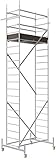 ALTEC Rollfix® 1.0 600-S | 6m AH | Rollen (Ø125mm) | Standardtraverse | Made in Germany | TÜV&GS | belastbar 200kg/m² | Alu Arbeitsgerüst | Baugerüst | Fahrgerü