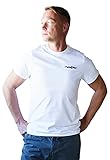 Bogensport Herren T-Shirt Basic (weiß, XL)