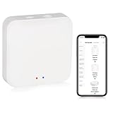 Tuya Multimode Gateway, TEEKAR 2nd Generation Sigmesh ZigBee Gateway with APP Remote Control, Smart Home Hub Bridge Compatible with ZigBee and BLT Devices-Upgraded 108 Devices C