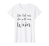 Damen Die Tut Nix Die Will Nur Wein Frauen Weinliebhaberin Rotwein T-S