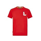 Scuderia Ferrari Offizielle Formel 1 Merchandise 2020 - Charles Leclerc T-Shirt Herren - Rot - Baumwolle - XXL