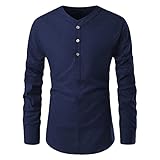 Freizeithemden Herren Urban Slim Fit Revers Einfarbig Knopfleiste Herren Shirt Herbst Winter Neue Mit Taschen Jugend Langarm Täglich Casual All-Match Herren Jack