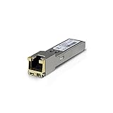 Ubiquiti Networks Uf-Rj45 – 1 G Kupfer 1000 Mbit/S SFP Modul Transceiver Netzwerk- – Module Netzwerk-Funkgeräte (1000 Mbit/S, SFP, Kupfer, Metallic, 100 M)