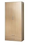 WILMES Staubsaugerschrank, Holzwerkstoff, Buche Dekor, 39x80x178