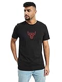 New Era NBA Chicago Bulls Chain Stitch Tee T-Shirt, Größe :XXL
