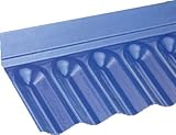 Wandanschluss für PVC-Wellplatten mit Profil 76/18 - S