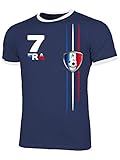 Frankreich France Fanshirt Fussball Fußball Trikot Look Jersey Herren Männer Ringer Tee t Shirt Tshirt t-Shirt Fan Fanartikel Outfit Bekleidung Oberteil Hemd Artik