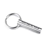 PiercingJak Flaschenöffner Schlüsselanhänger mit Gravur Bester Papa der Welt Anhänger Vater Geburtstag Geschenke für Männer, Silber Edelstahl Schlüsselbund Keychain G