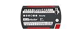Wiha Bit Set XLSelector Sicherheitsbits Standard 25 mm gemischt 31-tlg. 1/4', Tri-Wing/Spanner/Innensechskant mit Bohrung/Torq-Set/Torx mit Loch/Innenvierk