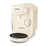 Tassimo Vivy2 Kapselmaschine TAS1407 Kaffeemaschine by Bosch, über 70 Getränke, vollautomatisch, geeignet für alle Tassen, platzsparend, 1300 W,