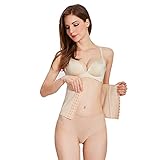 YZRDY Taille Trainer Bauch Shaper Abnehmen Gürtelstahl Body Body Shaper Sexy Bustiers Corsage Modeling Strap Abnehmen Korsett (Color : 3 Rows White, Size : XXL.)