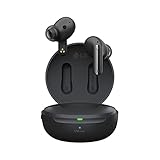 LG TONE Free DFP9 In-Ear Bluetooth Kopfhörer mit MERIDIAN-Sound und Active Noise Cancellation (ANC), kompatibel mit Siri und Google Assistant, TONE-DFP9.CDEULLK Schw