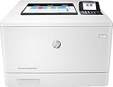 HP LaserJet Enterprise M455dn Farblaserdrucker (Drucker, LAN, Duplex, 300-Blatt Papierfach) weiß