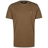 Lyle and Scott Plain T-Shirt Herren Hellbraun, XXL