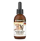 Veddelholzer 50 ml Wurm Liquid. Natürliche Wurmkur Wurmmittel für Hund & Katze gegen alle Würmer. Entwurmungsmittel Katzen & Hunde. Hunde Zubehör Katzenzubehör zur Entwurmung Katze & H