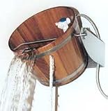Schwalldusche Schwalleimer Eimerdusche Holzeimer Sauna Dusche Schü