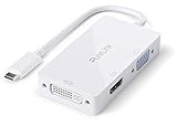 PureLink IS240 USB-C auf Multiport Adapter - iSerie 0,10m, weiß
