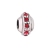 Akki Beads Charm Braun Bernstein Zirkonia Strass Steine Silber in Edelstahl,kompatibel mit Pandora Beads Charms Armbänder,Kette Damen Schmuck Klassisch Schlicht Starter Set Motive Elemente BR #16