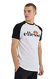 ellesse Herren Corp_Mens_Tee T-Shirt mit kurzen Ärmeln, weiß, S