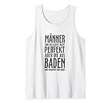 Herren Männer aus Baden (Schwarz) Tank Top