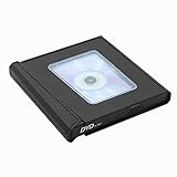 Creely Externes CD/DVD-Laufwerk USB 2.0 CD-DVD-Brenner für Laptops Windows 10/8/7 Linux-Betriebssystem für Desktop