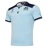 Macron 2019-2020 Scotland Alternate Authentic RWC Rugby Football Soccer T-Shirt Trik