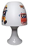 ✿ Tischlampe Kinder ✿ FEUERWEHRMANN Feuerwehr SAM personalisiert mit oder ohne Name ✿ Tischleuchte ✿ Schlummerlicht ✿ Nachttischlampe ✿ Lampe ✿