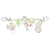 Fehn 054491 Kinderwagenkette Meereskinder - Mobile-Kette mit niedlichen Anhänger-Figuren zum Aufhängen an Kinderwagen, Babyschale, Bettchen, Wiege, Spielbogen für Babys und Kleinkinder ab Geb