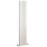 Hudson Reed HL368 Revive-Doppelheizkörper, 1500 x 354 mm - Weiß - P, weiß, HL326