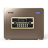 NCHEOI Safe Box Safe Safe Box Safes Wandmontierter All-Steel-Haushalt Großkapazität-Kennwort-Safes-Safes-Safe-Kennwort Passwort und Schlüssel Werden gleichzeitig eingeschaltet.Coffer (Color : C)