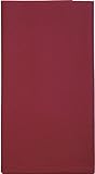 Mitteldecke Uni bordeaux / einfarbig aus Airlaid 80x80