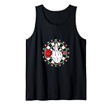 Dartscheibe Mittelfinger Witziges Dartspieler Dart Spiel Tank Top