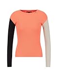 ARMANI EXCHANGE Rundhals-Shirt, Orange/Black/Cas 4620, S