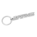 Volkswagen Classic Parts ZCP902855 Schlüsselanhänger VR6 Anhänger Keyring Schlüsselring, Chrom/Silber, 1
